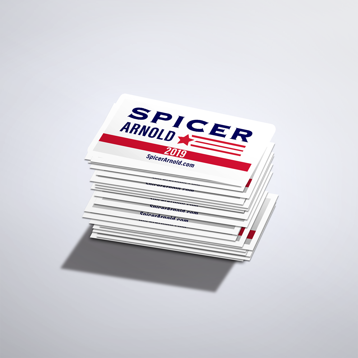 Spicer Arnold 2019 Bumper Stickers (Set of 2)